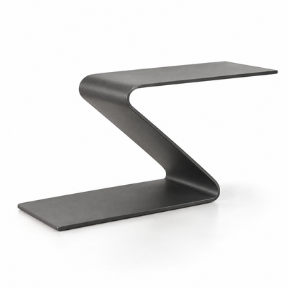 Oakmirao Matte Black Z-Shaped Display Stand