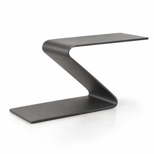 Oakmirao Matte Black Z-Shaped Display Stand